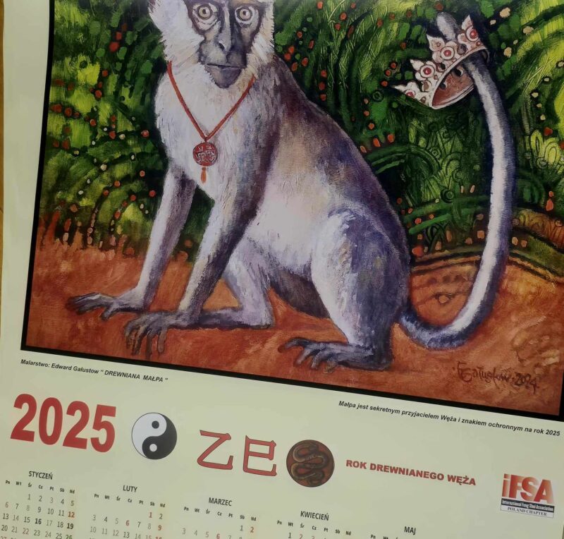 Kalendarz korzystnych i niekorzystnych dni na rok 2025 Drewnianego Węża – amulet ochronny dla wszystkich znaków zodiaku