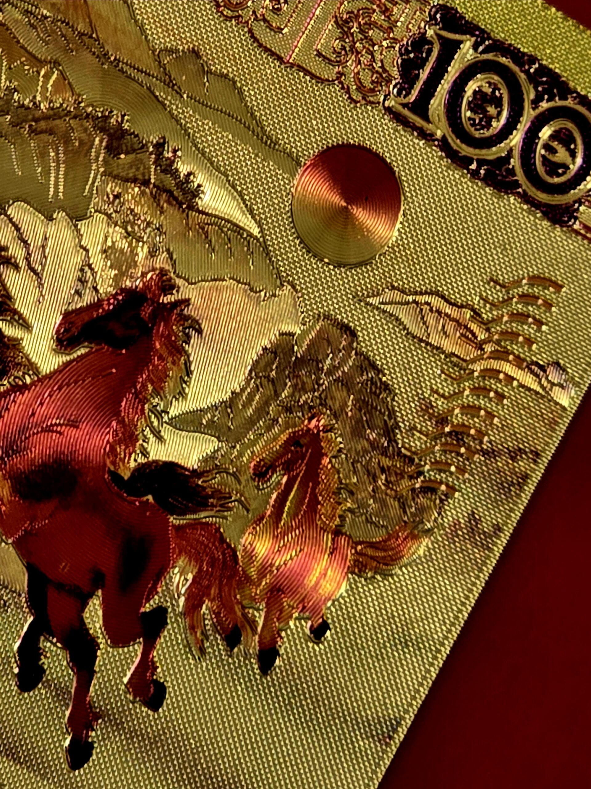 Banknot chiński z Koniami – talizman dla każdego znaku zodiaku na rok 2026!