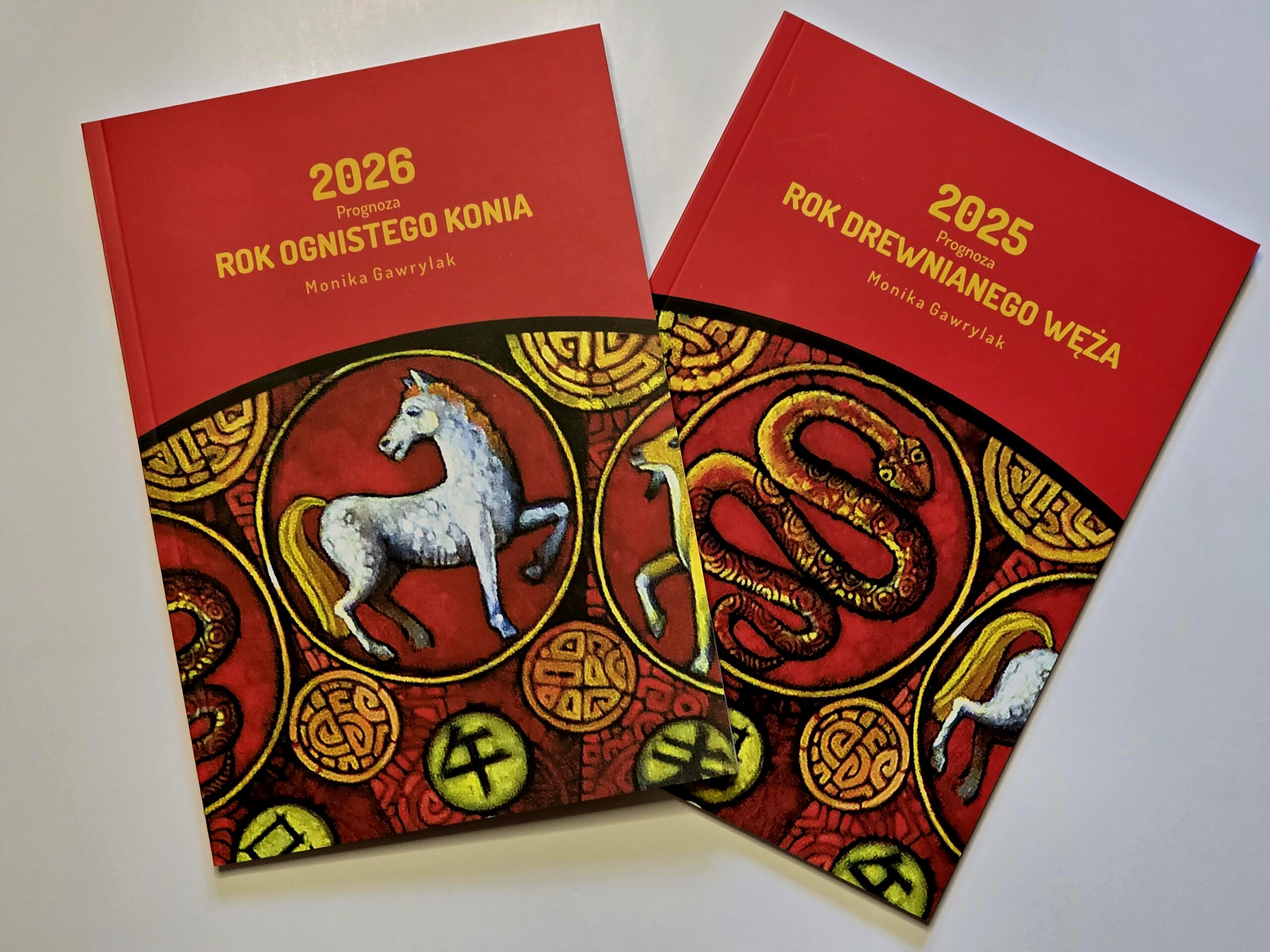 Prognoza na Rok Ognistego Konia 2026 i na rok 2025 Drewnianego Węża - 2 książki